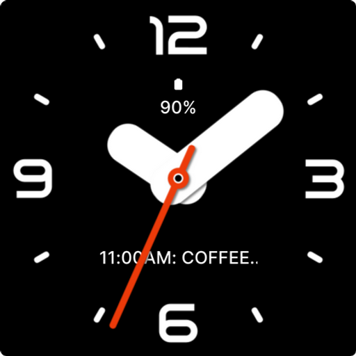 Bold Watch Face Logo