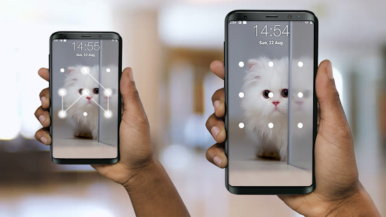 Kitty Cat Pattern Lock Screen 12.1 APK screenshots 7