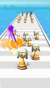 Chess Lore Run: Merge Queen