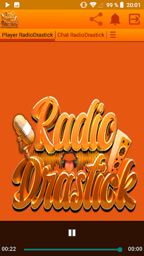 Android application RadioDrastick screenshort