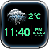 Night Clock Weather Widget icon