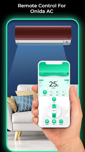 Remote Control For Onida AC Screen 2