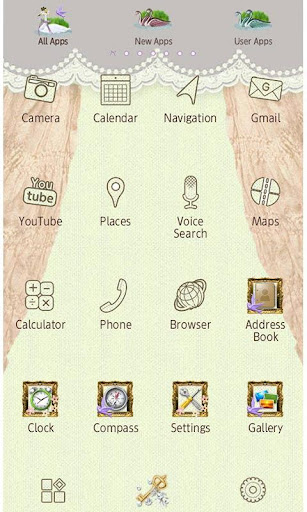 Swan Collage Theme +HOME Screen 2