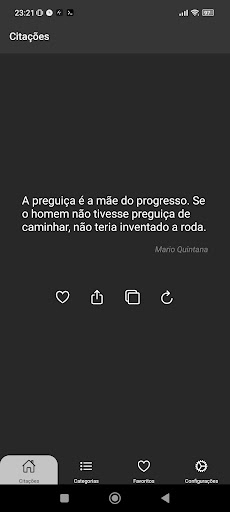 Android application Motivar - Frases Motivacionais screenshort