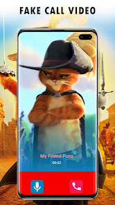 Imágen 1 Puss in Boots Fake Video Call android