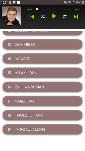 Android application Gambus Mushtofa Mp3 Offline screenshort