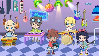 Game screenshot Dokky Life: Kids Music Games mod apk