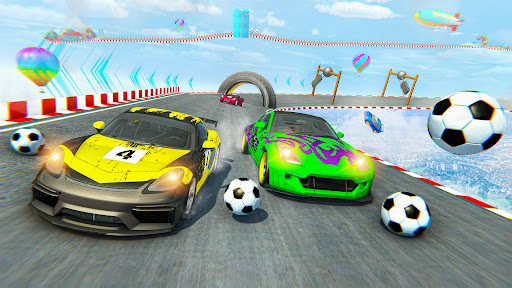 Android application Crazy Car Stunt 3D - Car Games screenshort