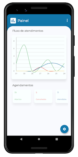 Android application ControleODONTO screenshort