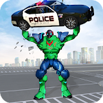 Cover Image of 下载 Monster Hero Robot Car Game 2.1.9 APK