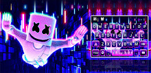 Pozadí klávesnice Flying Neon  APK