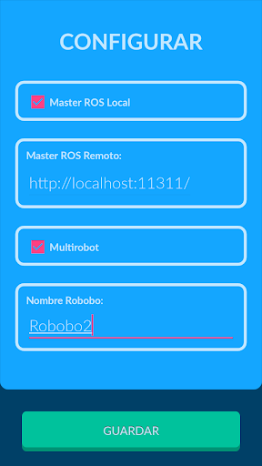 Robobo Developer Screen 2