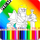 Coloring Book For CLASH Fans icon
