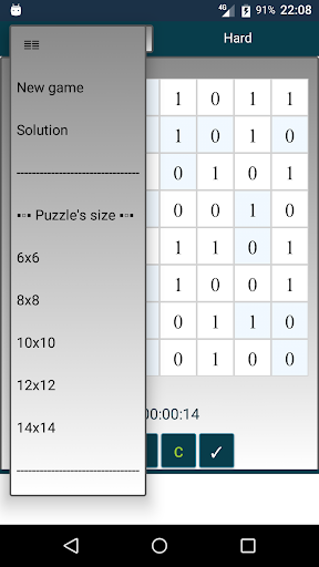 Binairo Tic-Tac Screen 3