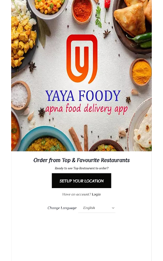 Android application YaYa Foody screenshort