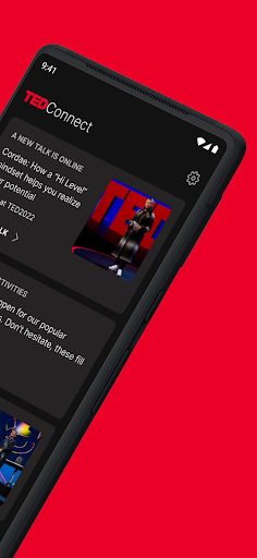 Screenshot of TEDConnect