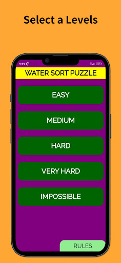 Water Sort Puzzle - Sort Color Screen 2