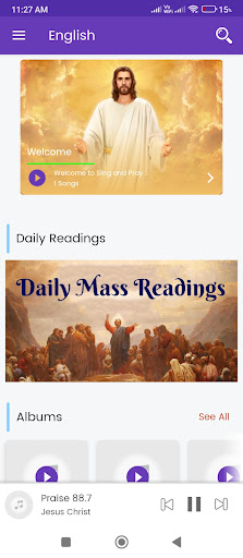 Catholic Songs, Daily Readings Screen 3