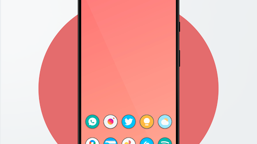 Flat Circle – Icon Pack APK Mod Android or ios 5.0 Patched Gallery 3