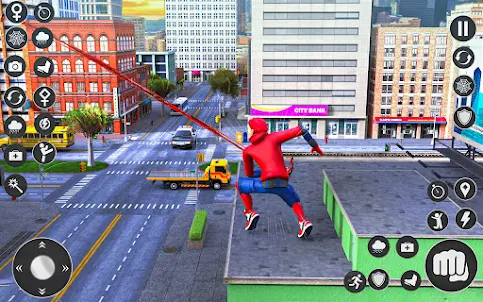 Spider Fighting Rope Hero Game
