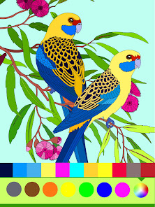 Screenshot 7 Libro para colorear pájaros android