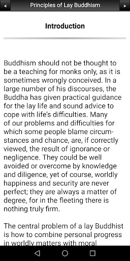 Principles of Lay Buddhism Screen 3
