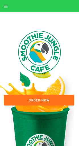 Android application Smoothie Jungle Cafe screenshort