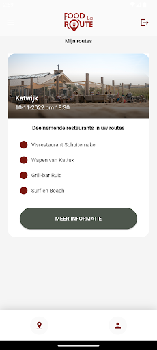 Android application Food La Route screenshort