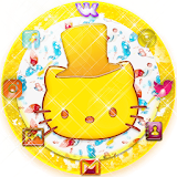 Yellow Sweet Lollipop Bowknot Theme icon