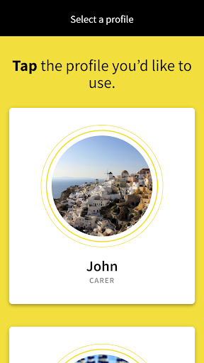The InspireD Reminiscence App Screen 3