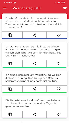 Valentinstag Nachrichten 2024 Screen 3