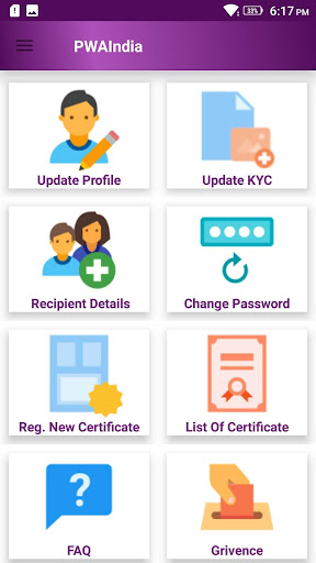 PWAIndia Member App. - dev. by Archeet Infotech