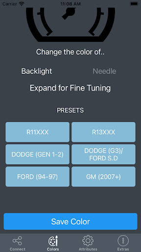 EV3 Attribute Programmer Screen 3