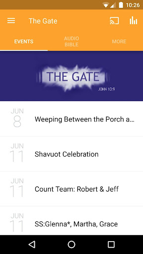 Android application The Gate Mn screenshort