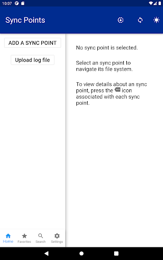 ToughSync Screen 3