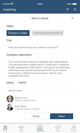 Connect - The Empowerment App Screen 2