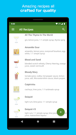 DoubleStrain cocktail designer Screenshot 1 - AppWisp.com