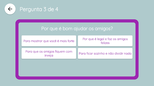 Quiz Direito das Crianças Screen 2
