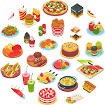 Cover Image of Download stickers food  APK