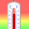 Accurate room thermometer icon