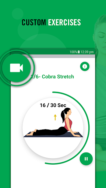 Captura 9 Posturas de yoga para aliviar el estrés android