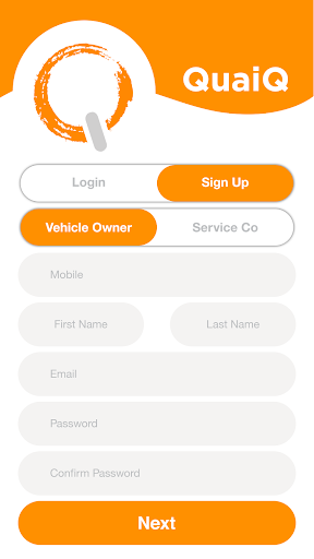QUAIQ - Vehicle Maintenance Screen 2