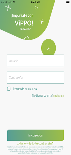 Android application Vippo screenshort