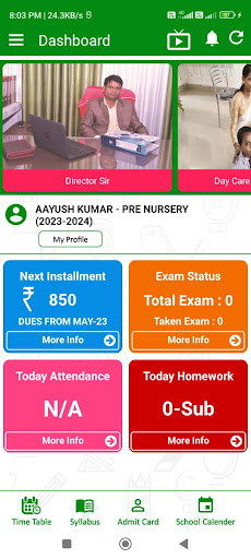 Golden Era English School Screen 2