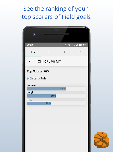 Statastic Basketball Tracker