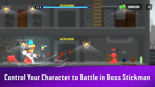 Boss Stickman MOD APK 3.2 for android 5