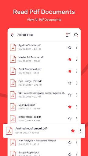 Eye Pdf Reader & Editor Screen 2