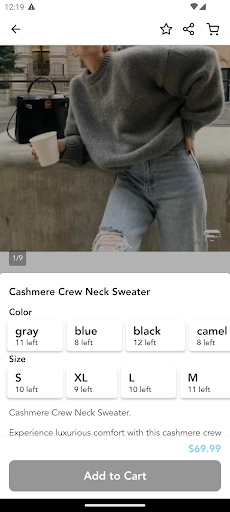 Screenshot of Blue Pineapple Boutique