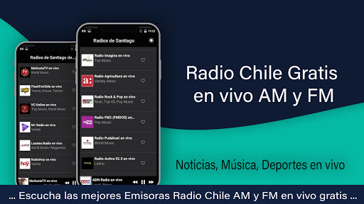Radio Chile Online Screen 2