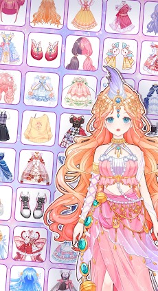 Anime Princess 2：Dress Up Gameのおすすめ画像3